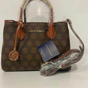 ADRIENNE VITTADINI SIGNATURE SATCHEL AVH6604